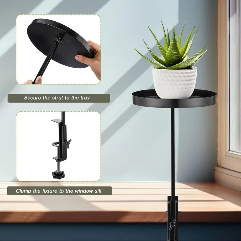 Adjustable Window Plant Shelf 1