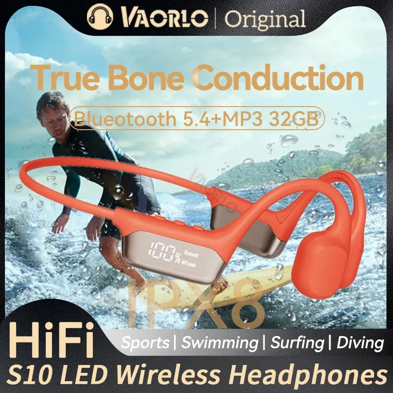 IPX8 Waterproof Bone Conduction Headphones 1