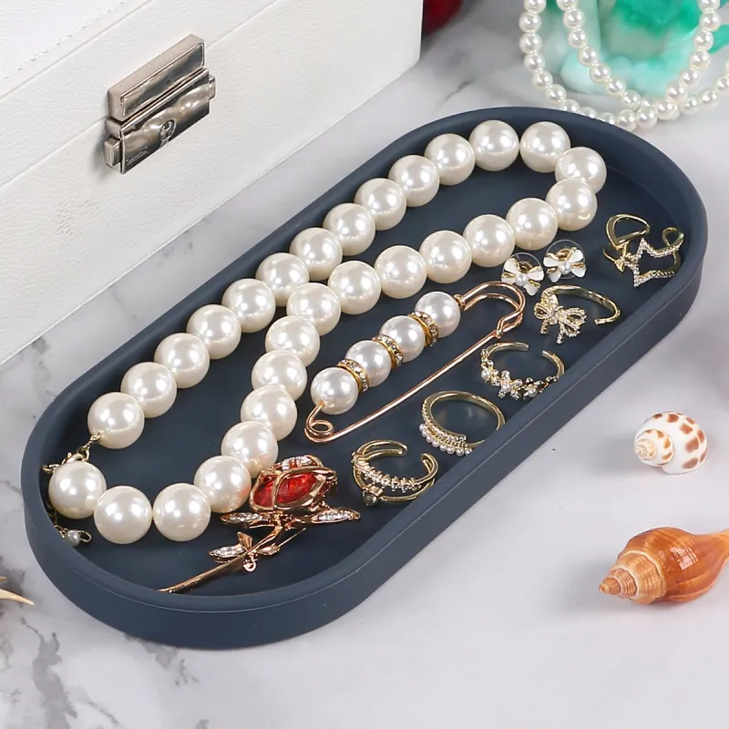 Silicone Countertop Vanity Tray 3