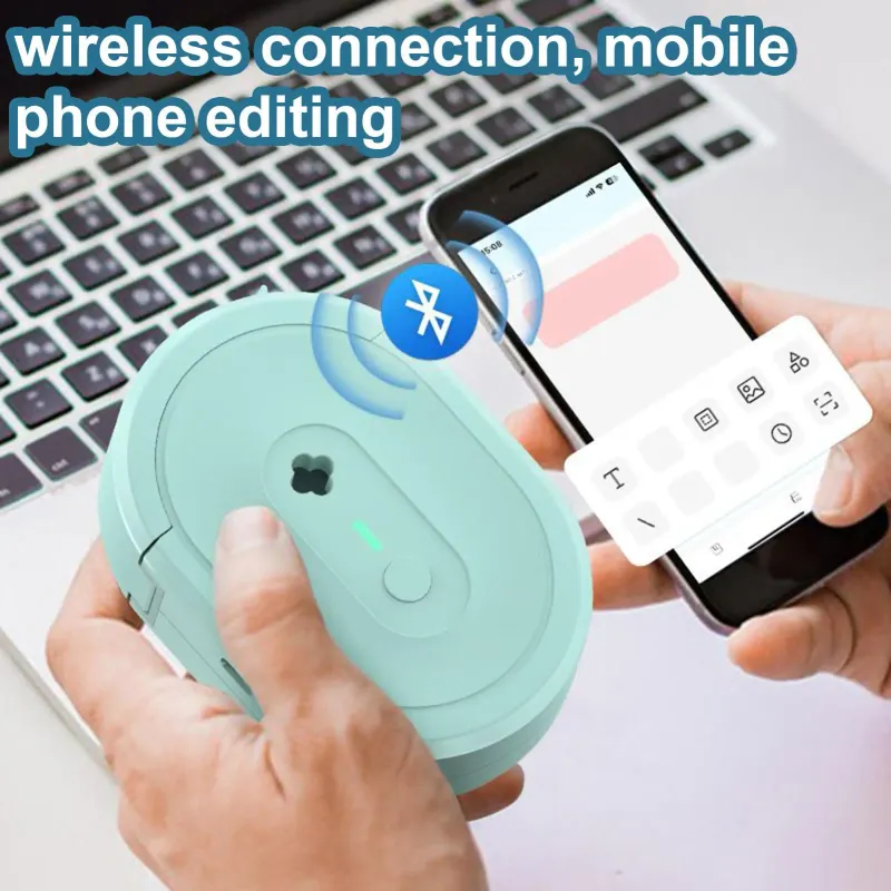 Portable Wireless Label Printer 2