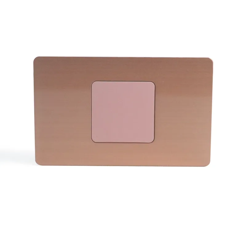 Metal NFC Business Card with Dual Chip 4
