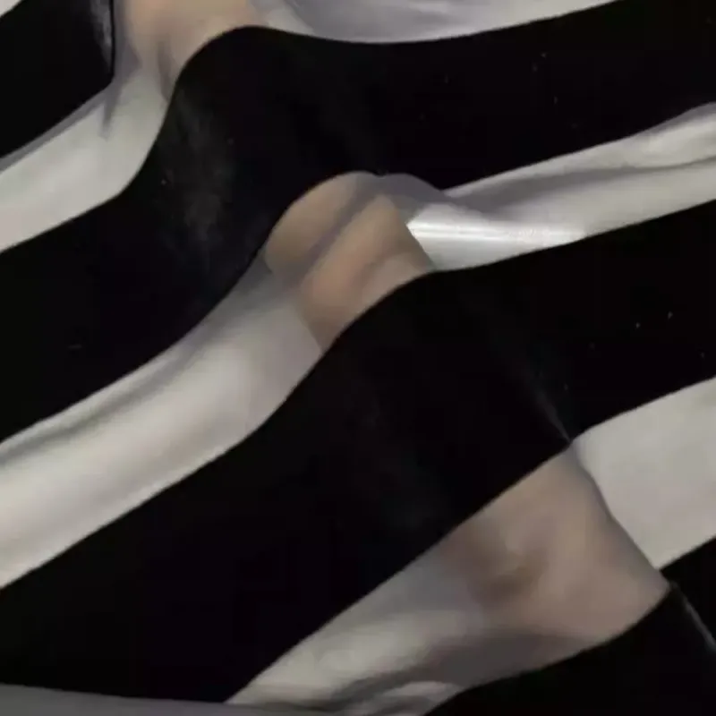 Striped Burnout Velvet Fabric 4