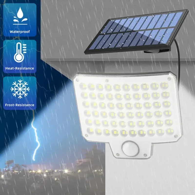 Solar Motion Sensor Flood Light 3