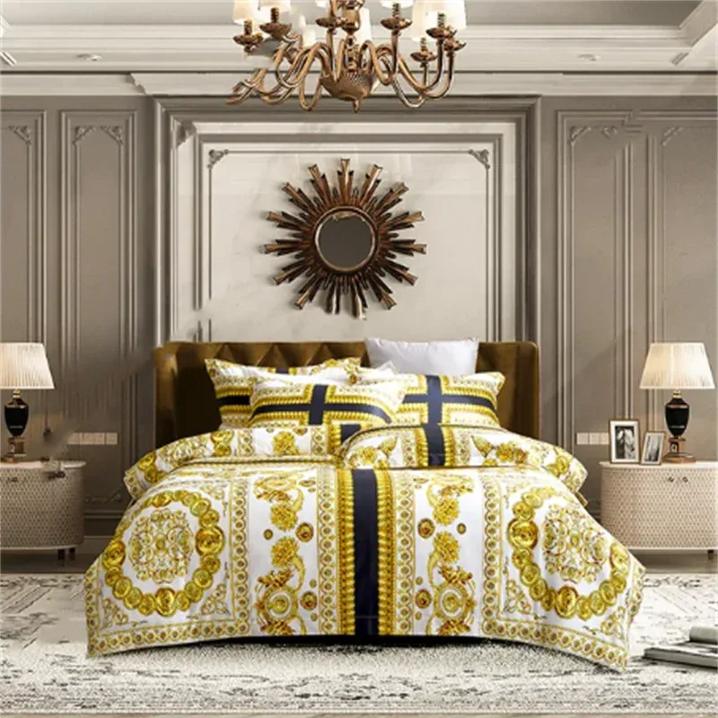 Luxury Baroque Bedding Set Queen King 3