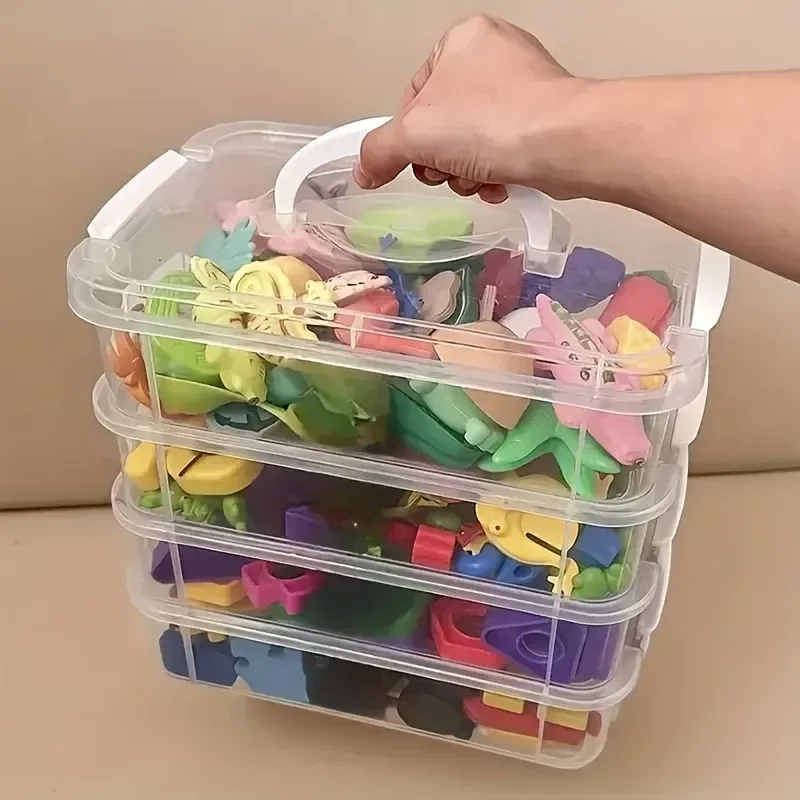 4-Tier Stackable Storage Box 2