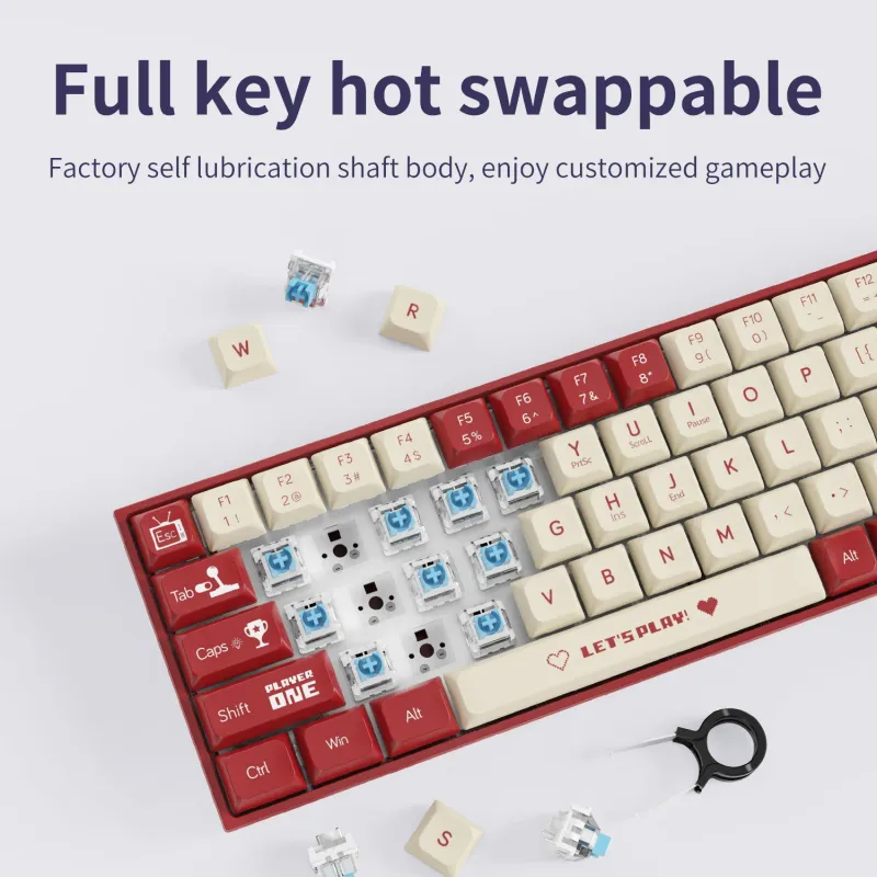 AJAZZ AK680 Mechanical Gaming Keyboard 5