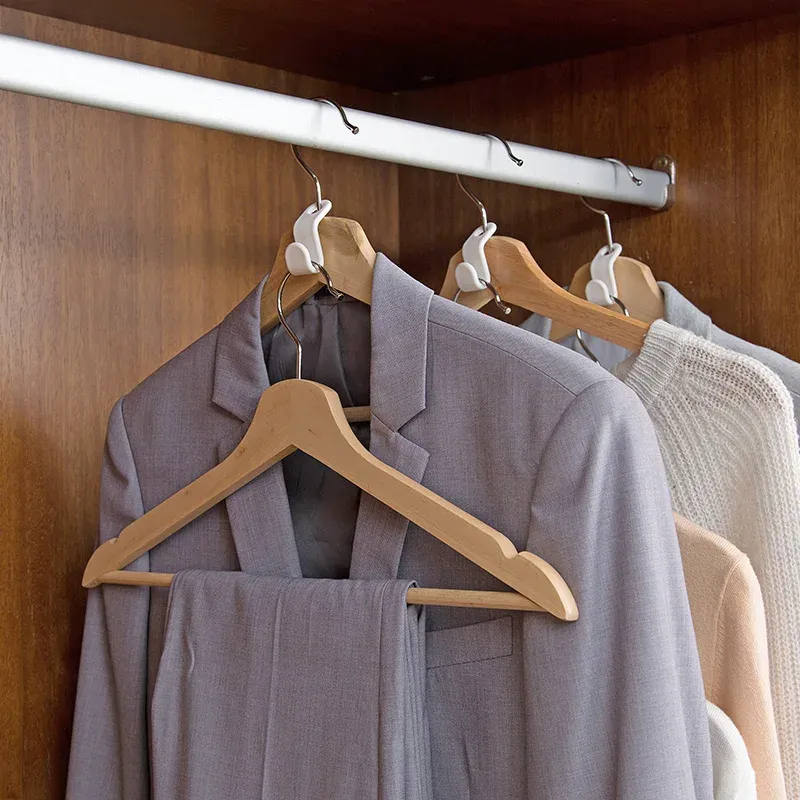 6pcs Wardrobe Stack Hanger Hooks 5
