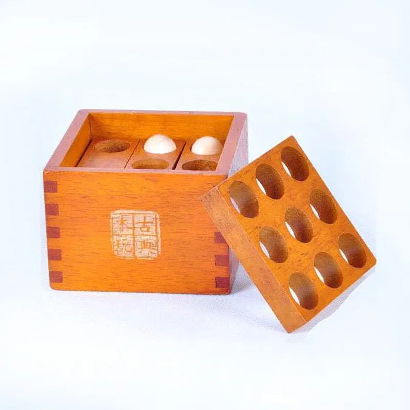 Wooden LuBan Brain Teaser Puzzle 3
