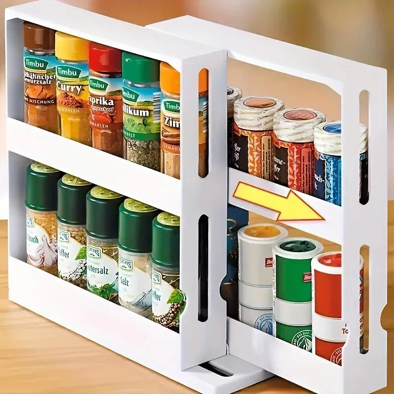 Swivel Spice Storage Rack 2