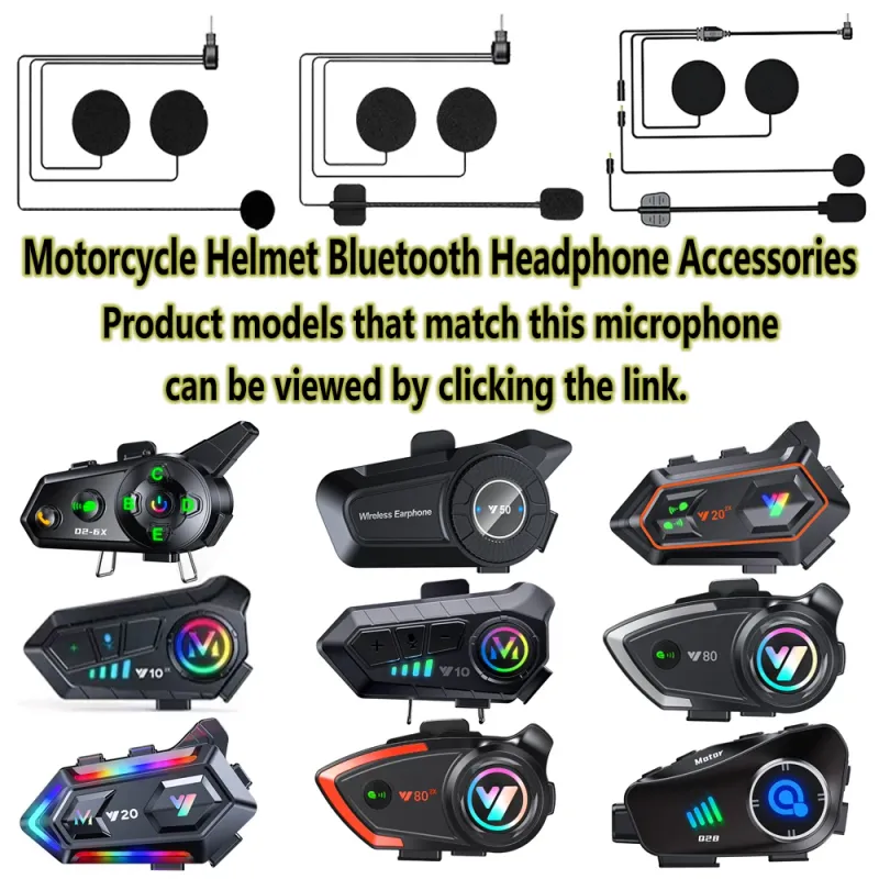 Universal Motorcycle Helmet Bluetooth Headset 4