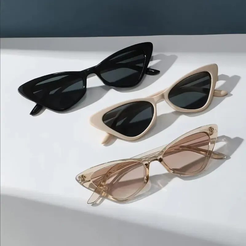3 Pack Small Cat Eye Sunglasses Set 2