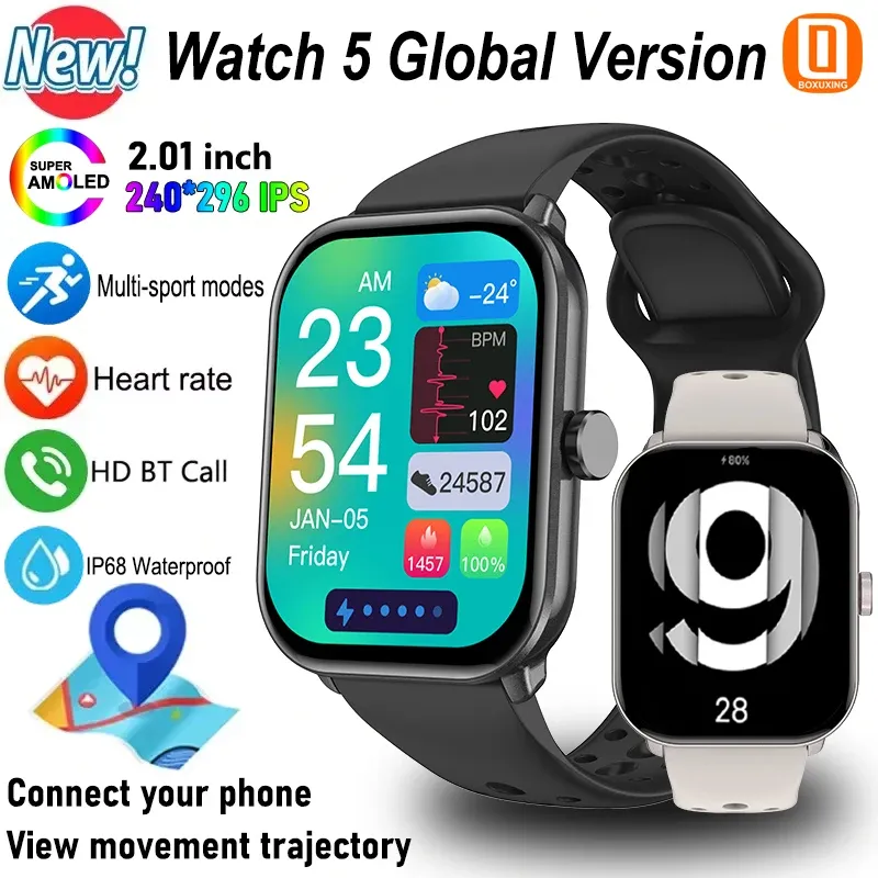 Watch 5 Global Smartwatch - AMOLED & GPS 1