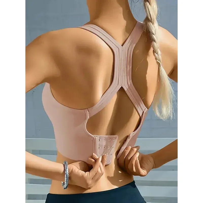 Seamless Push Up Yoga Tank Bra 4