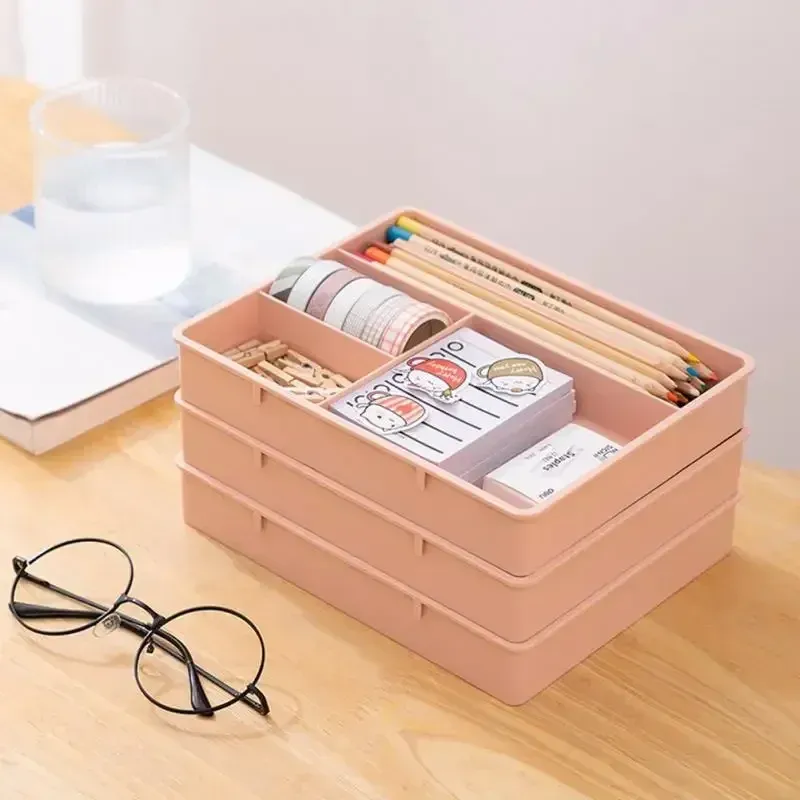 Desk Drawer Organizer Storage Tray 4