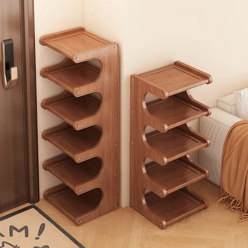 Narrow Multi-Layer Entryway Shoe Rack 1