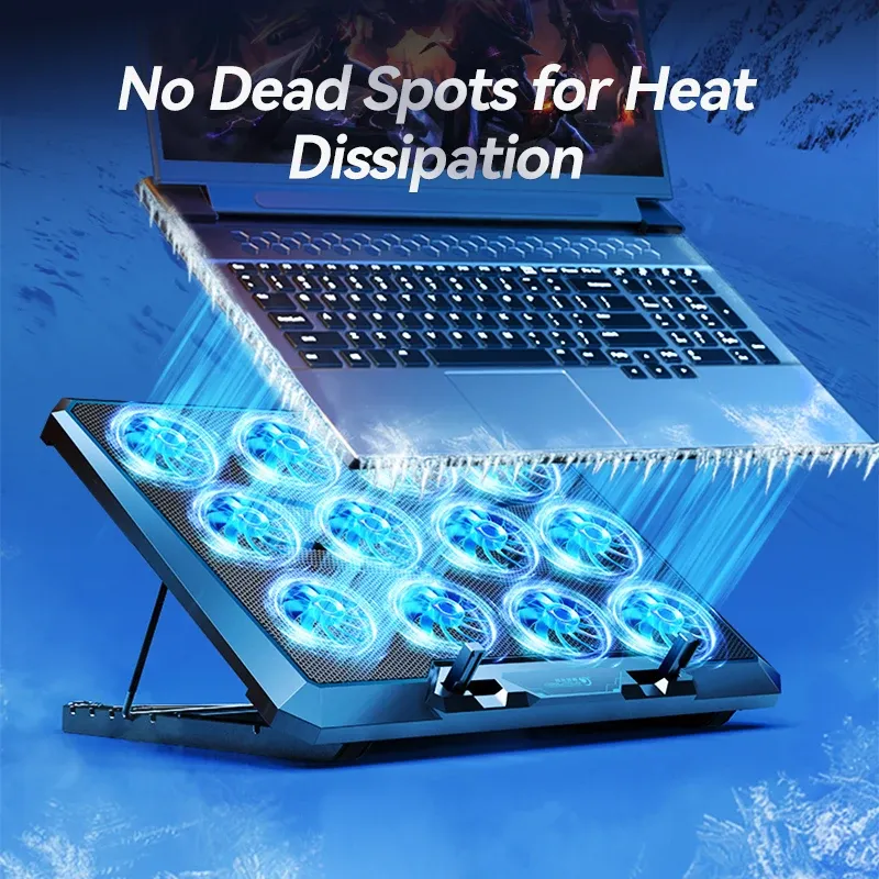 12-Fan Gaming Laptop Cooling Pad 3