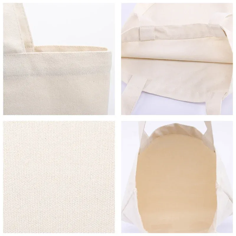 Canvas Folding Shopping Tote Bag 5