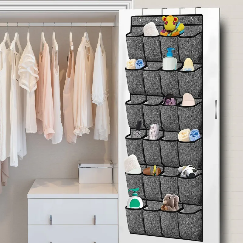 24 Grid Wall-mounted Shoe Organizer 6