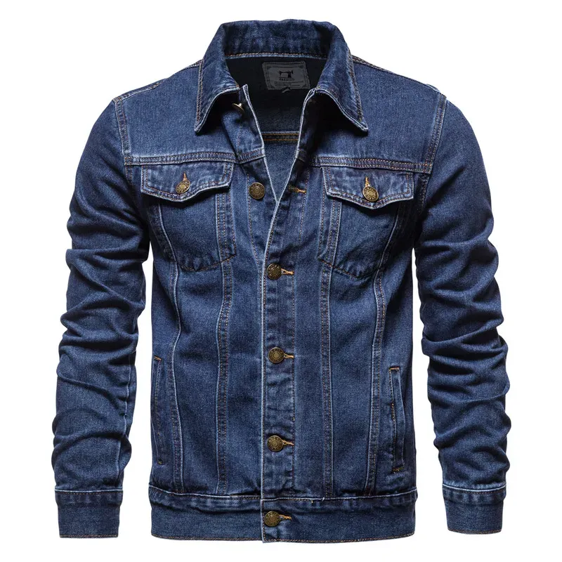 Men's Slim Fit Denim Jacket 2
