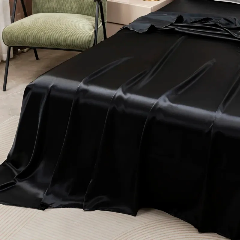 Silky Satin Cooling Bed Sheet Set 2
