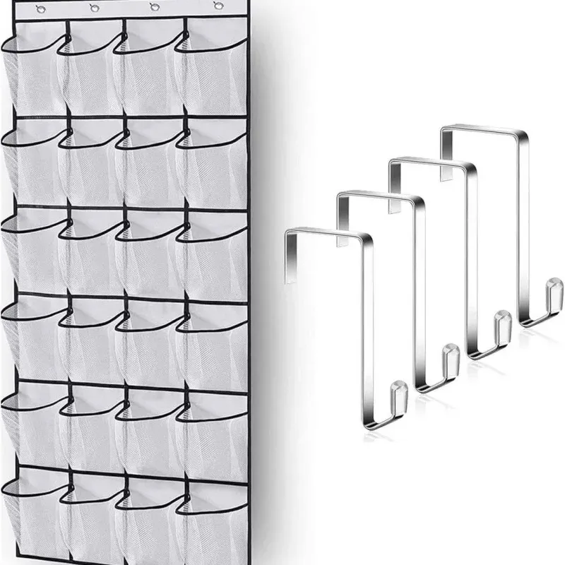 24-Grid Shoe Organizer Storage Rack 1