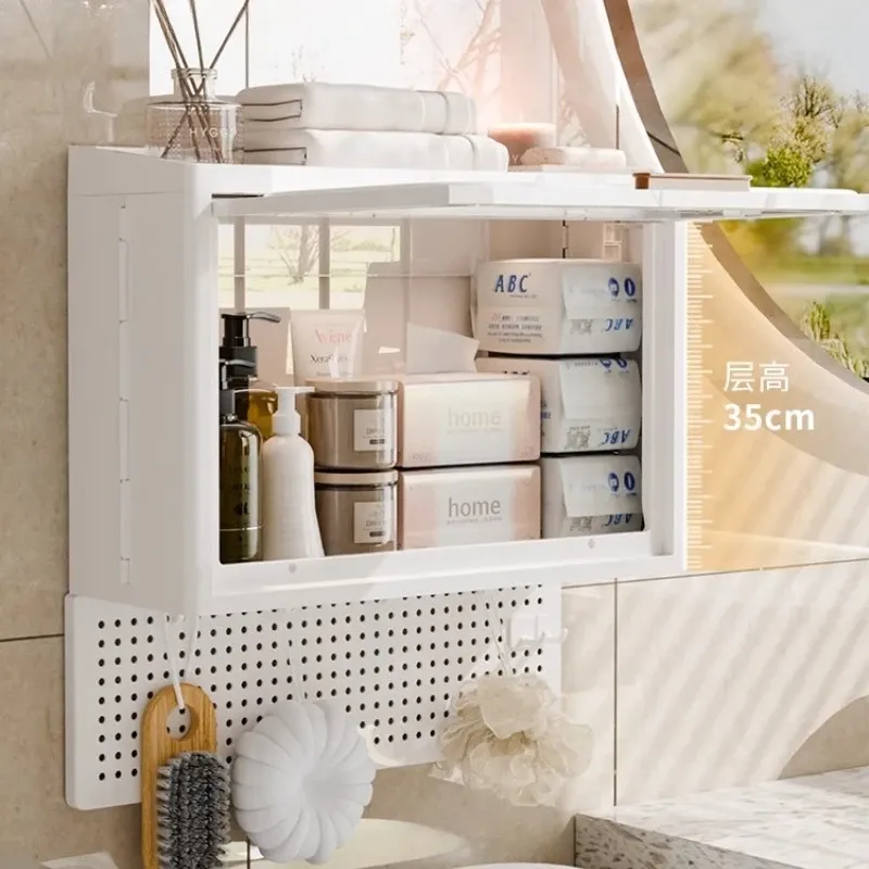 Wall Mounted Toilet Storage Shelf 3