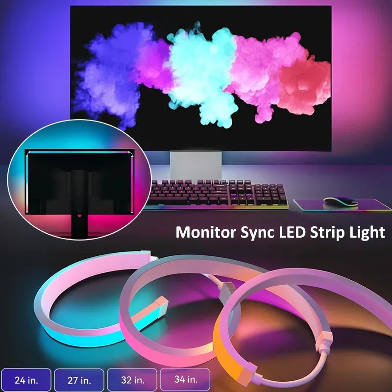 Smart Ambient PC LED Strip with Display Sync 1