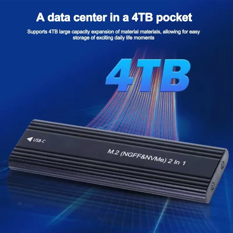 M.2 NVMe/SATA SSD Enclosure 4