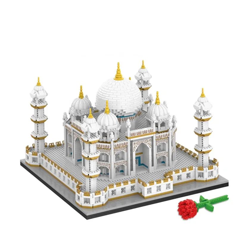 Taj Mahal Mini Bricks Model Kit 6