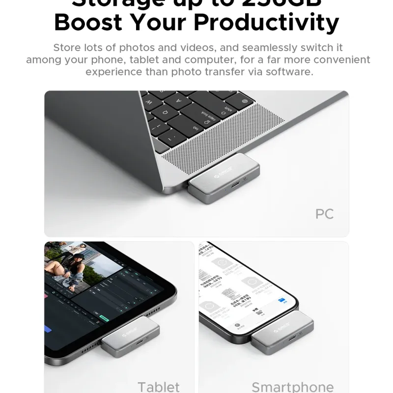 ORICO Magnetic Mini Portable SSD 3