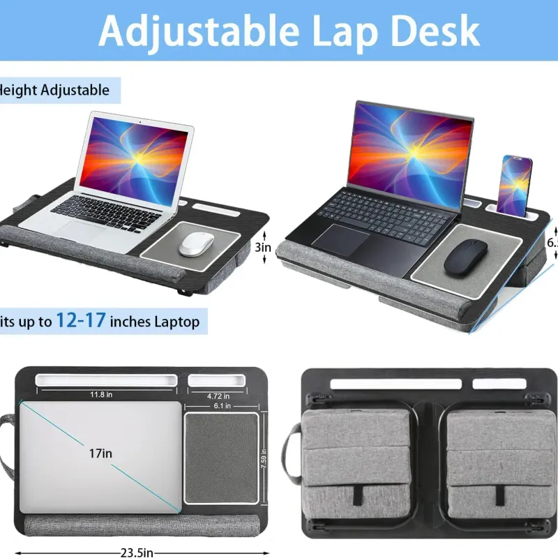 Adjustable Lap Desk for 17" Laptop 2