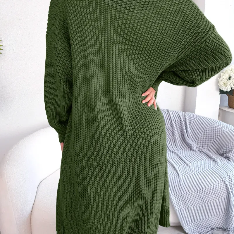 Shawl Collar Knit Cardigan Sweater 2
