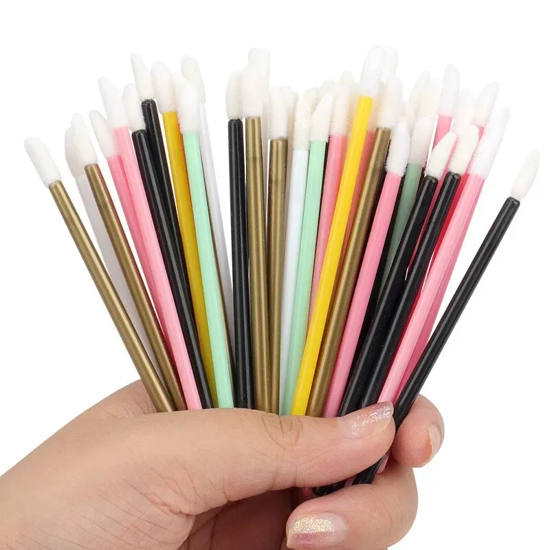 Disposable Lip Brush Applicator Set 50pcs 6
