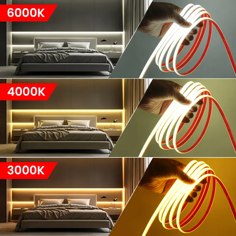 COB Neon LED Strip Light Kit 6