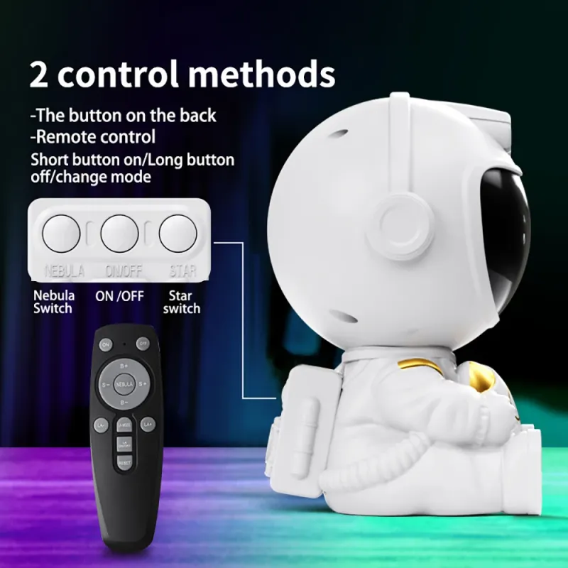 Astronaut Galaxy Star Projector Lamp 4