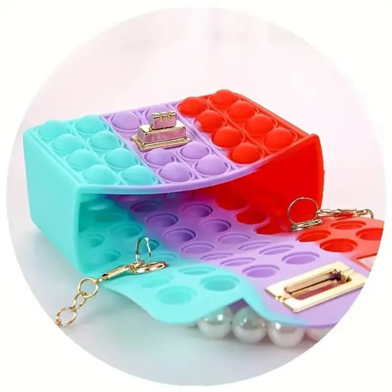 Love Bubble Jelly Popper Bag 5