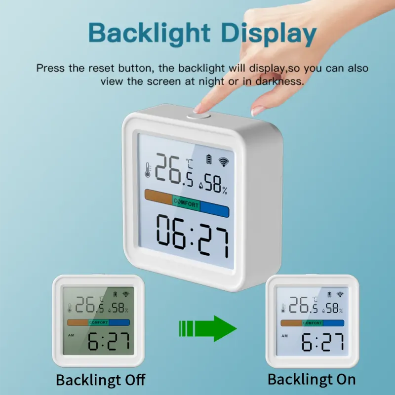 Tuya WiFi Temperature Humidity Sensor 3