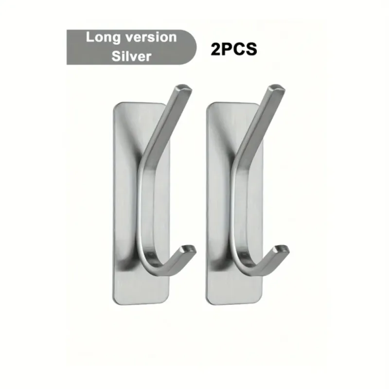 4-Pack Self-Adhesive Wall Hooks 1