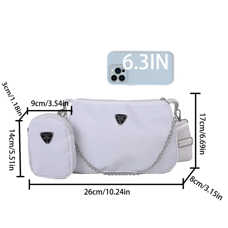 Women's Nylon Crossbody Bag 2