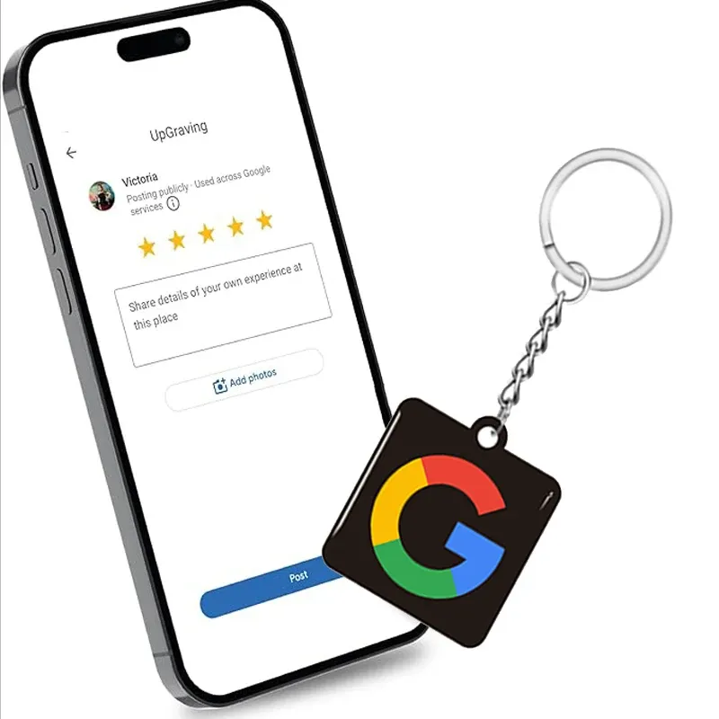 WhatsApp NFC Keychain for Social Media 4