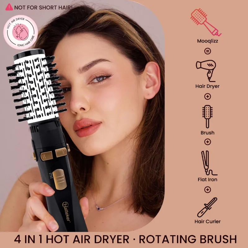 Hatteker 4-Head Hot Air Brush Styler 6