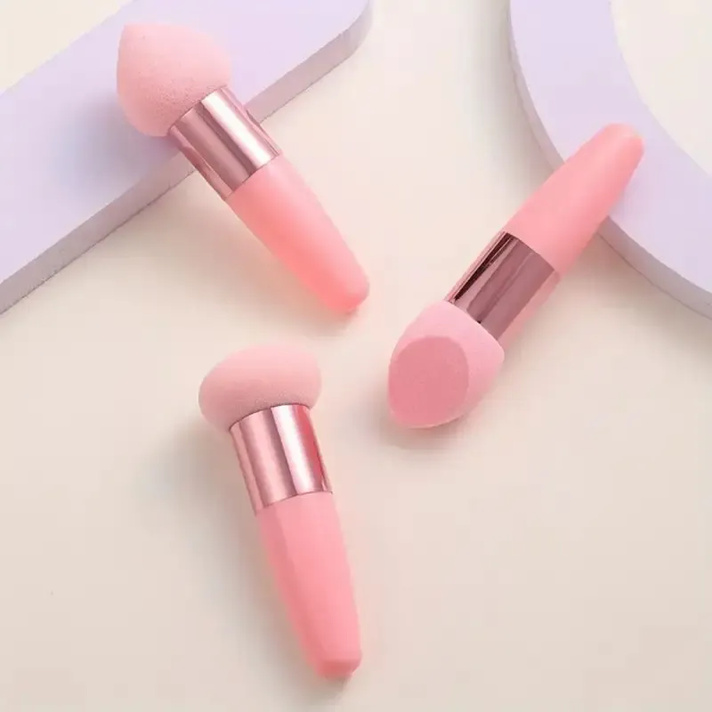 3Pcs Foundation Blending Sponges with Handle 3