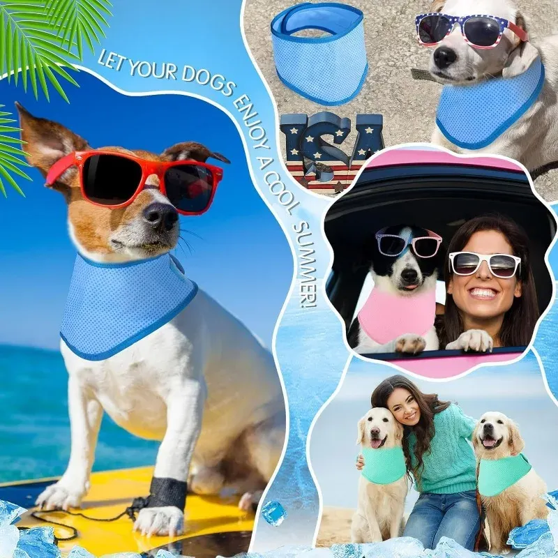 Reusable Pet Cooling Neck Wrap 5