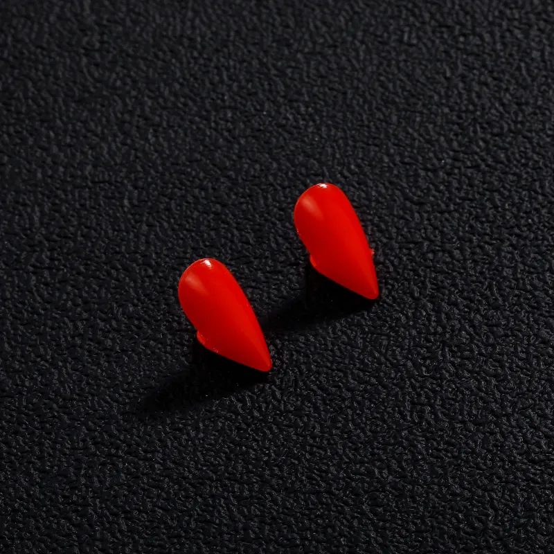 TOPGRILLZ Resin Vampire Fangs with Glue 6