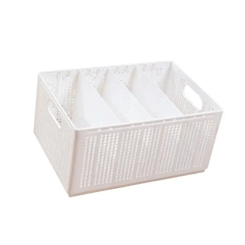 Foldable Fabric Storage Bin with Dividers 5