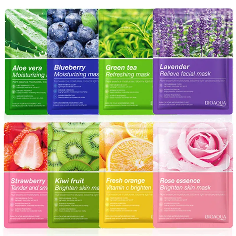 BIOAQUA 8pcs Fruit Face Mask Set 6