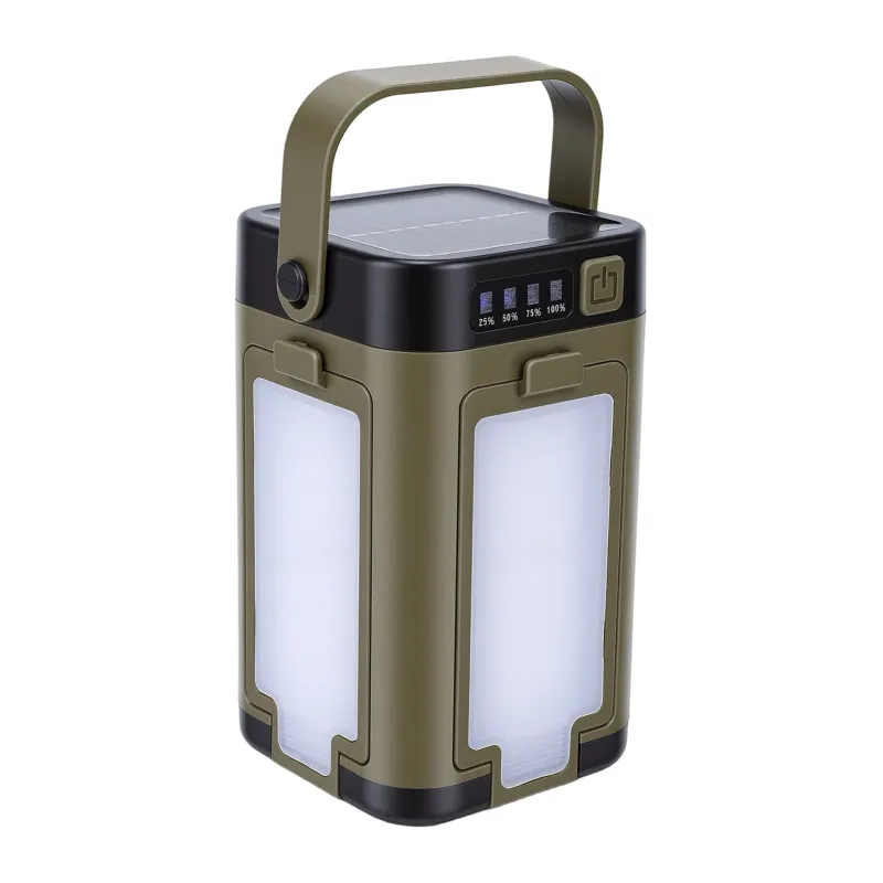 Solar LED Camping Lantern with Power Bank 5