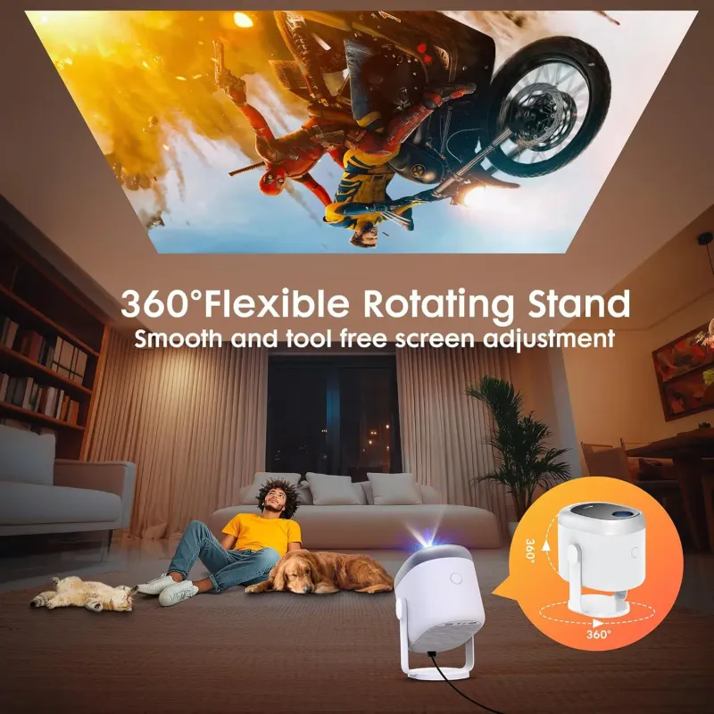 H1 Mini Portable 1080p Projector 4