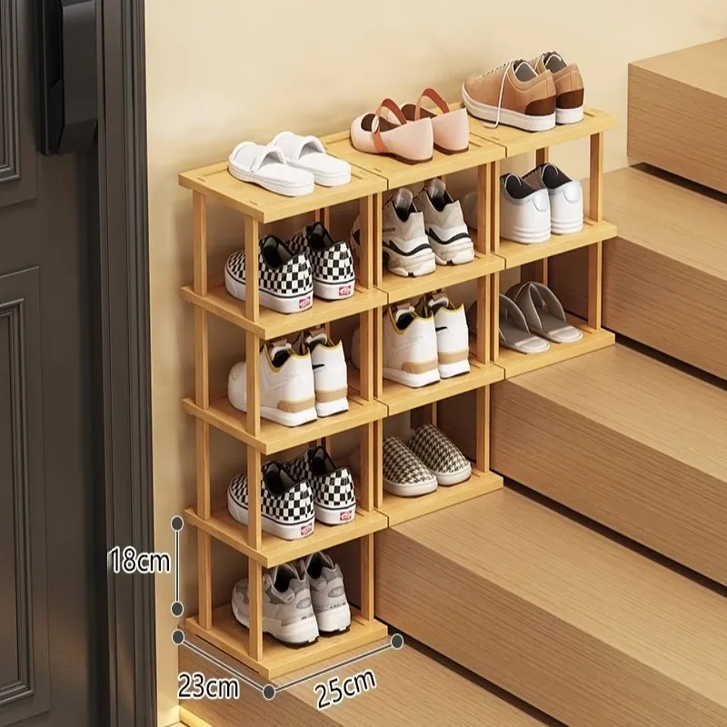 Slim Staircase Shoe Rack 4