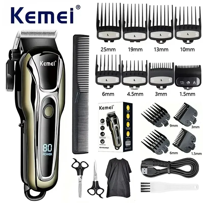 Kemei PG1990A Cordless Hair Clipper 1